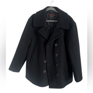 Vintage Schott NYC Dur O Jac Wool Peacoat, size large